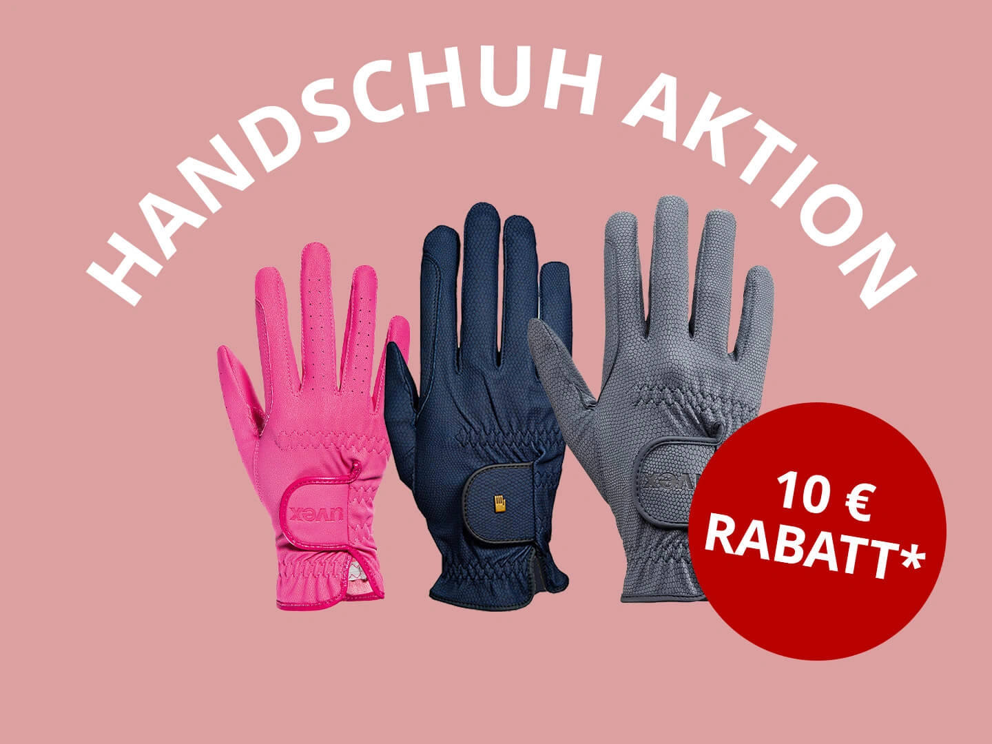 Mainvisual Handschuh-Rabattaktion