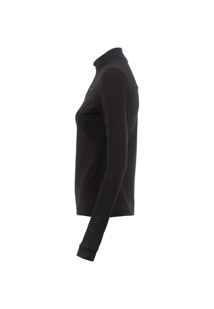 Funktionssweatshirt Caval All Year Halfzip - black