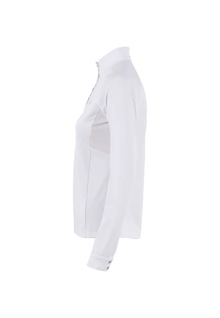 Trainingsshirt Caval UV-Protection Halfzip Shirt - white