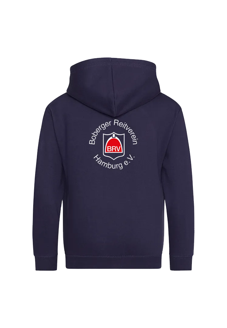 Zip-Hoodie Kinder - navy