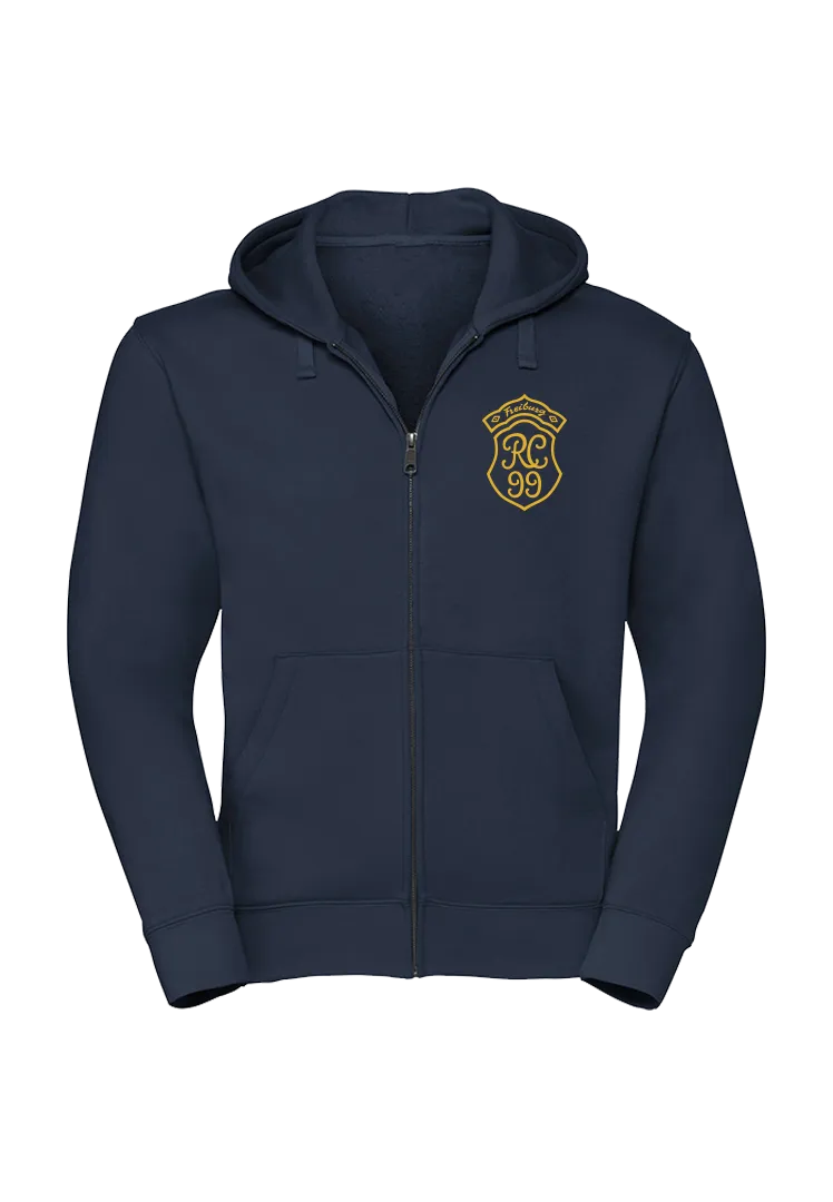 Zip-Hoodie Herren - navy