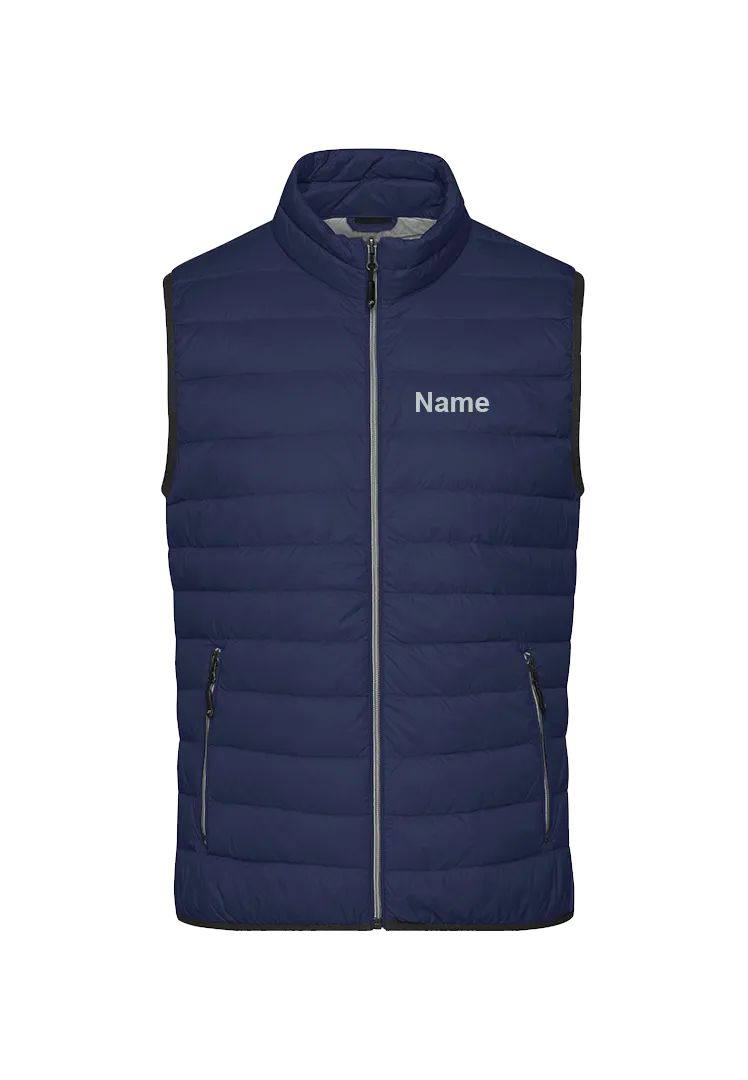 Steppweste Herren  - navy