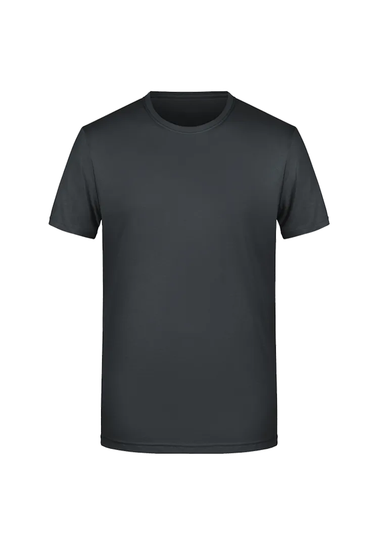 T-Shirt Herren  - schwarz