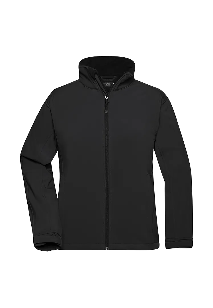 Softshelljacke Damen - schwarz