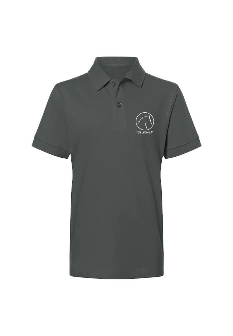 Poloshirt Kinder - graphite