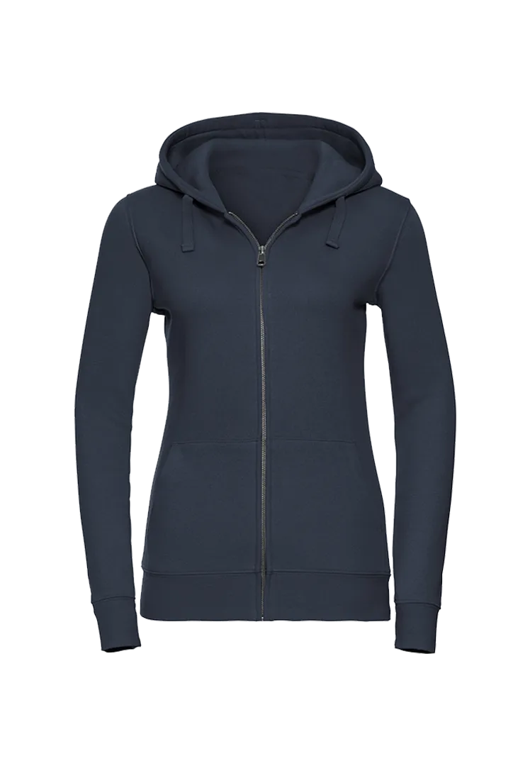 Zip-Hoodie Damen - navy