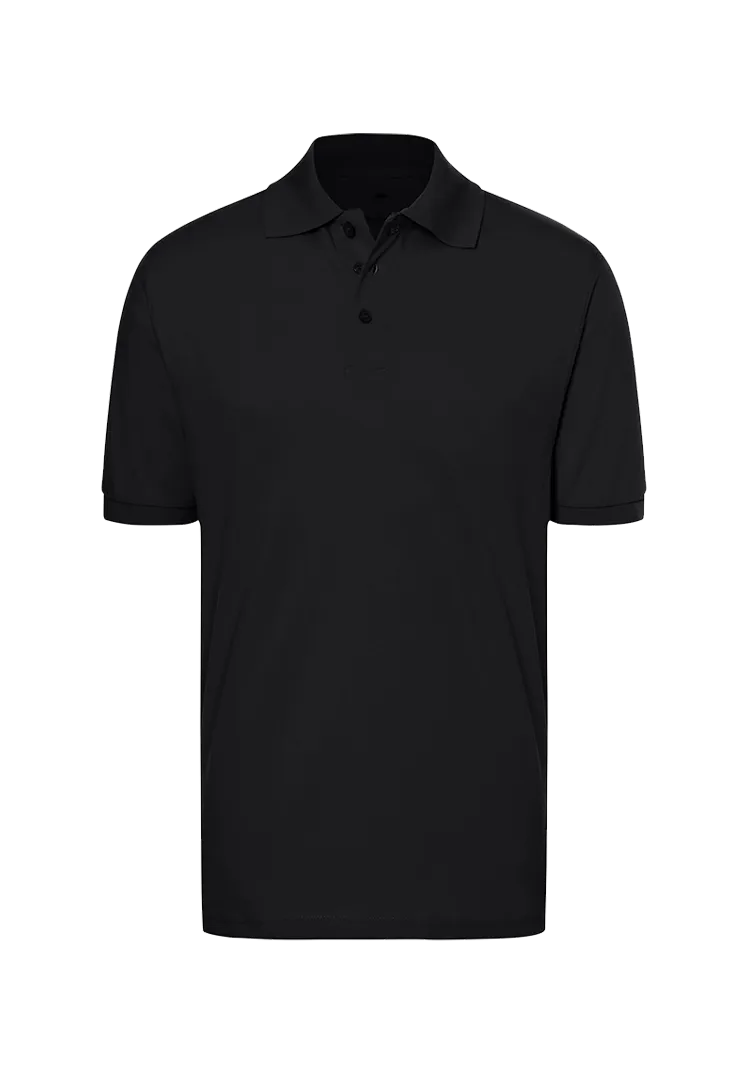 Poloshirt Herren - schwarz