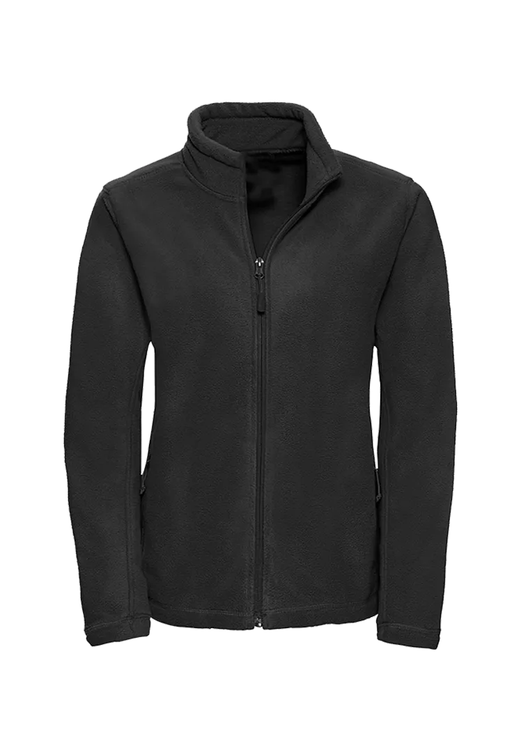 Fleecejacke Damen - schwarz