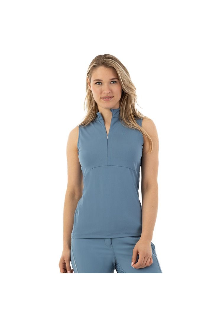 Half-Zip Sleeveless Shirt Edith 