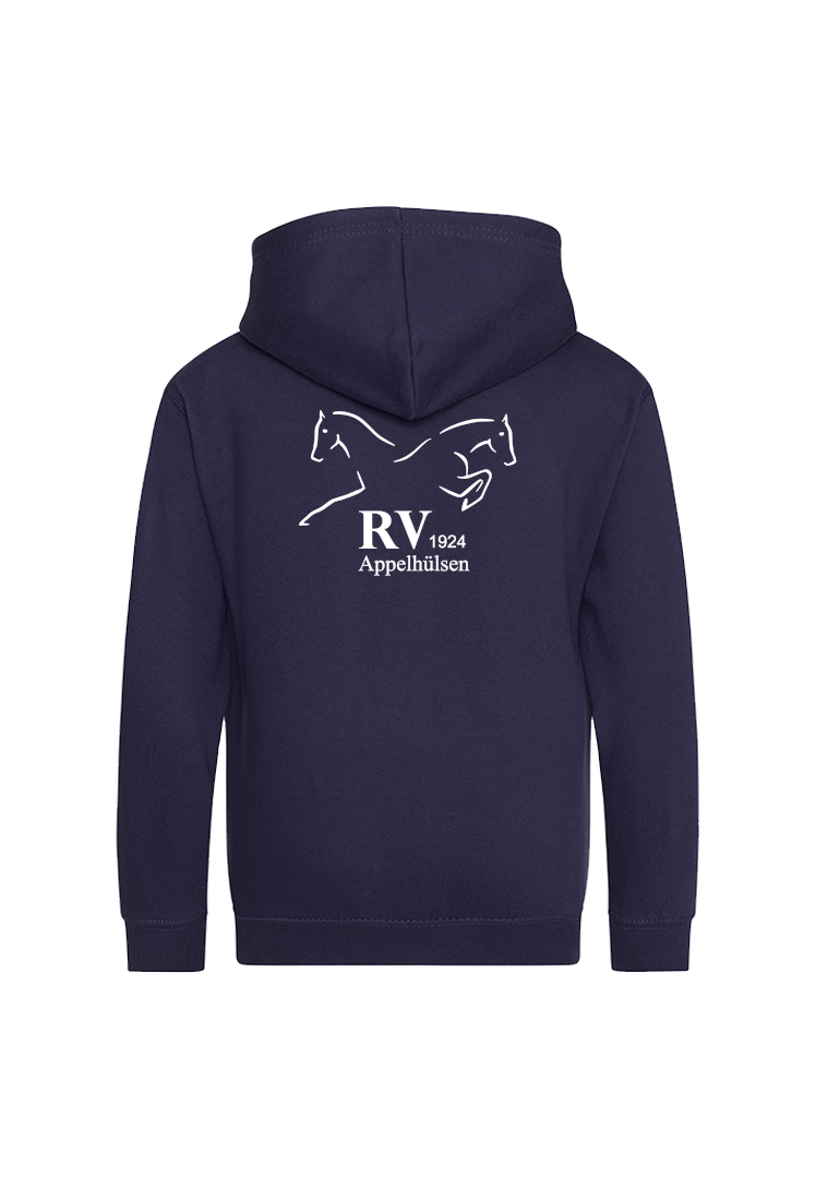 Zip-Hoodie Kinder - navy