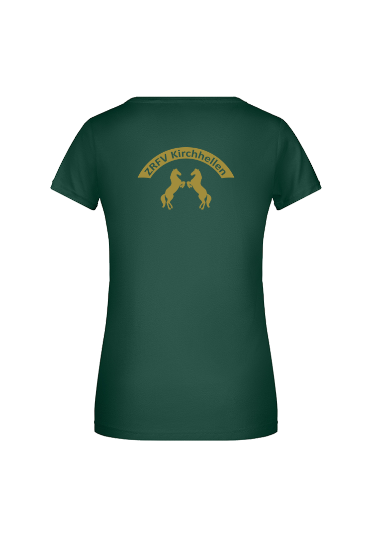 T-Shirt Damen  - dark-green