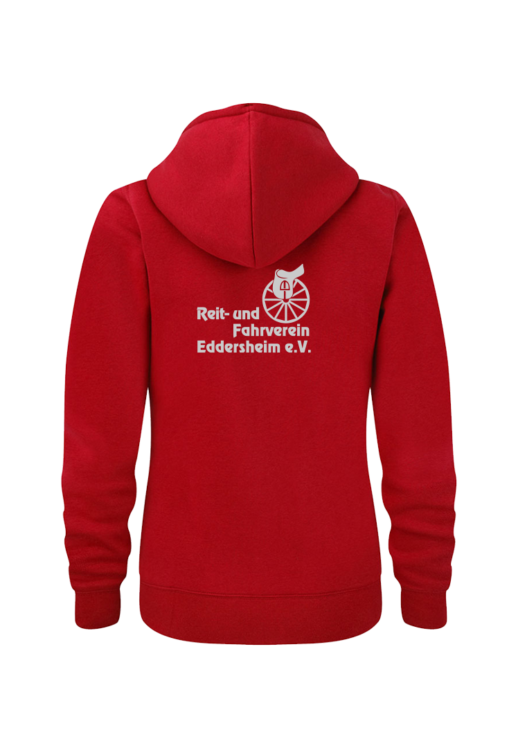 Hoodie Damen - rot